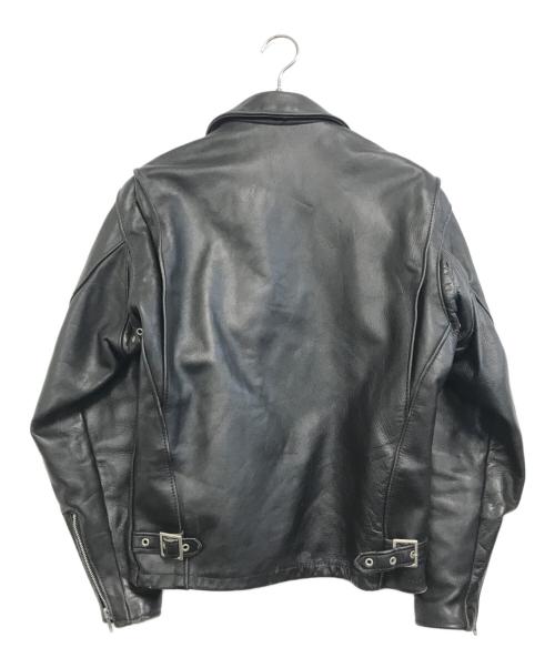 Schott（ショット）Schott (ショット) シングルライダースジャケット ブラック サイズ:36の古着・服飾アイテム