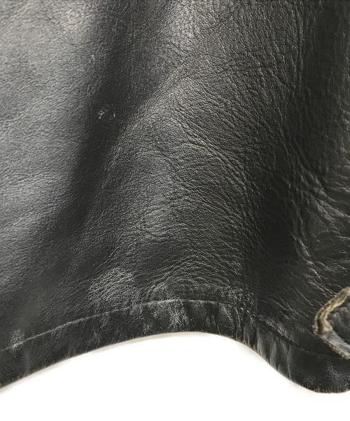 Schott（ショット）Schott (ショット) シングルライダースジャケット ブラック サイズ:36の古着・服飾アイテム