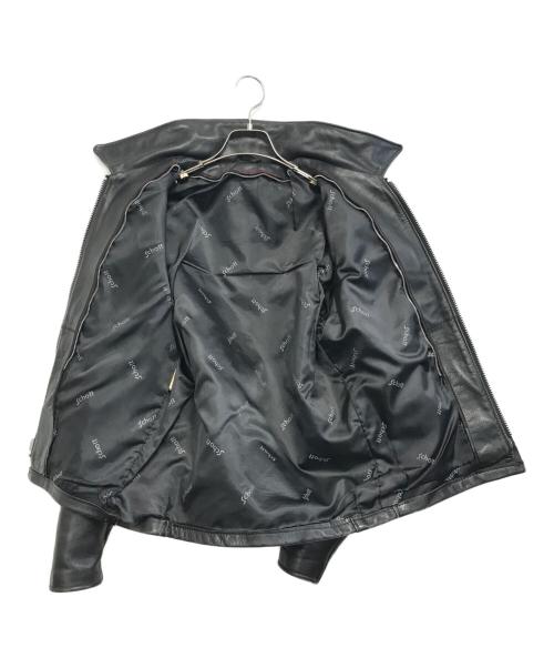 Schott（ショット）Schott (ショット) シングルライダースジャケット ブラック サイズ:36の古着・服飾アイテム