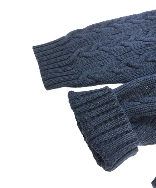 URU（ウル）URU (ウル) チルデンニット ネイビー サイズ:Fの古着・服飾アイテム