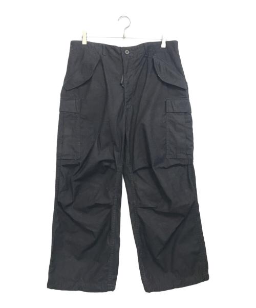 VINTAGE MILITARY（ヴィンテージ ミリタリー）VINTAGE MILITARY (ヴィンテージ ミリタリー) US ARMY 後染めM-65カーゴパンツ ブラック サイズ:不明の古着・服飾アイテム