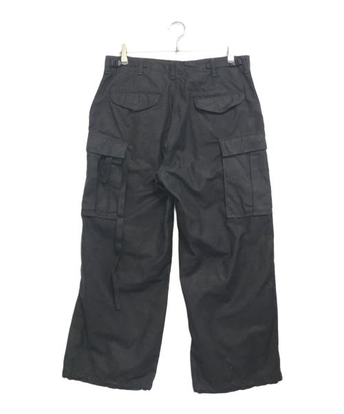 VINTAGE MILITARY（ヴィンテージ ミリタリー）VINTAGE MILITARY (ヴィンテージ ミリタリー) US ARMY 後染めM-65カーゴパンツ ブラック サイズ:不明の古着・服飾アイテム