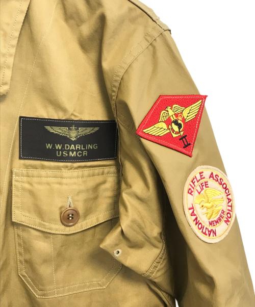 WAREHOUSE（ウエアハウス）WAREHOUSE (ウエアハウス) Ｍ-421a ジャケット カーキ サイズ:36の古着・服飾アイテム