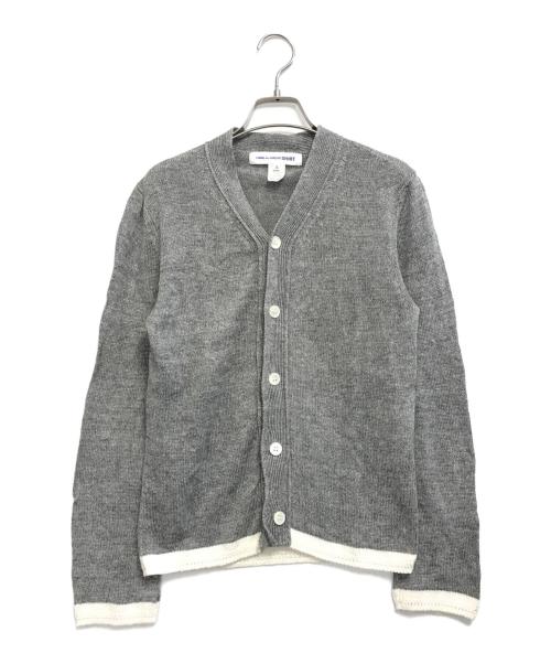 COMME des GARCONS SHIRT（コムデギャルソンシャツ）COMME des GARCONS SHIRT (コムデギャルソンシャツ) リネンカーディガン グレー サイズ:XSの古着・服飾アイテム