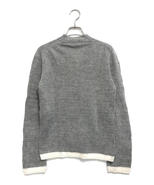 COMME des GARCONS SHIRT（コムデギャルソンシャツ）COMME des GARCONS SHIRT (コムデギャルソンシャツ) リネンカーディガン グレー サイズ:XSの古着・服飾アイテム