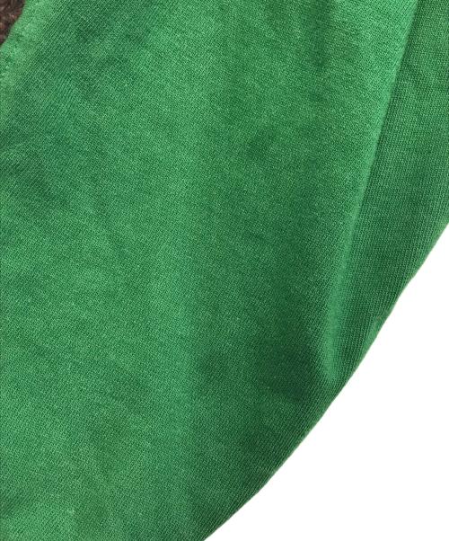 KIKO KOSTADINOV（キコ・コスタディノフ）Kiko Kostadinov (キコ・コスタディノフ) SOLON KNIT HYBRID L/S TOP グリーン サイズ:46の古着・服飾アイテム