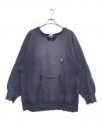 Championチャンピオン）の古着「リバースウィーブスウェット」｜ネイビー