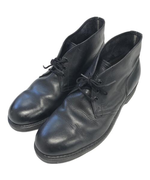 VINTAGE MILITARY（ヴィンテージ ミリタリー）VINTAGE MILITARY (ヴィンテージ ミリタリー) チャッカブーツ ブラック サイズ:表記なしの古着・服飾アイテム
