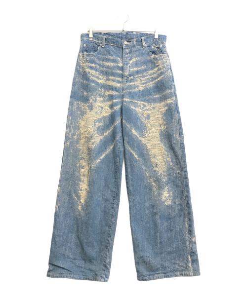 TAAKK（ターク）TAAKK (ターク) DENIM WIDE PANTS インディゴ サイズ:3の古着・服飾アイテム