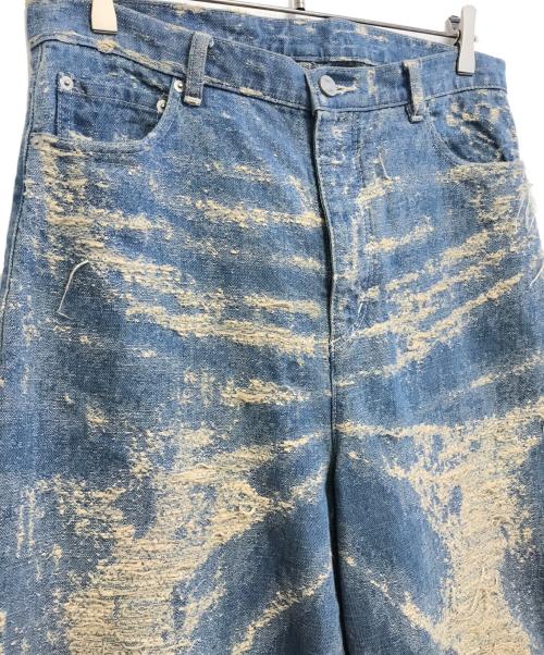 TAAKK（ターク）TAAKK (ターク) DENIM WIDE PANTS インディゴ サイズ:3の古着・服飾アイテム