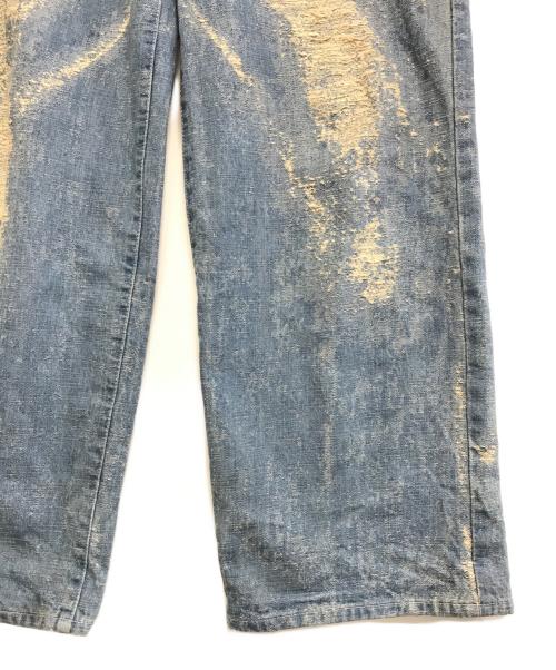 TAAKK（ターク）TAAKK (ターク) DENIM WIDE PANTS インディゴ サイズ:3の古着・服飾アイテム