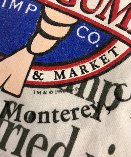 BUBBA GUMP（ババ ガンプ）BUBBA GUMP (ババ ガンプ) 総柄ｔシャツ ホワイト サイズ:XXLの古着・服飾アイテム