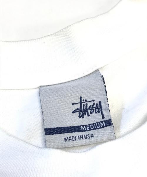 stussy（ステューシー）stussy (ステューシー) Tシャツ ホワイト サイズ:Mの古着・服飾アイテム