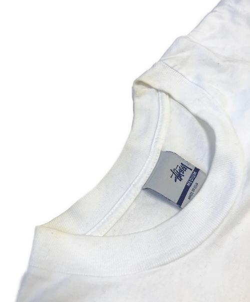 stussy（ステューシー）stussy (ステューシー) Tシャツ ホワイト サイズ:Mの古着・服飾アイテム
