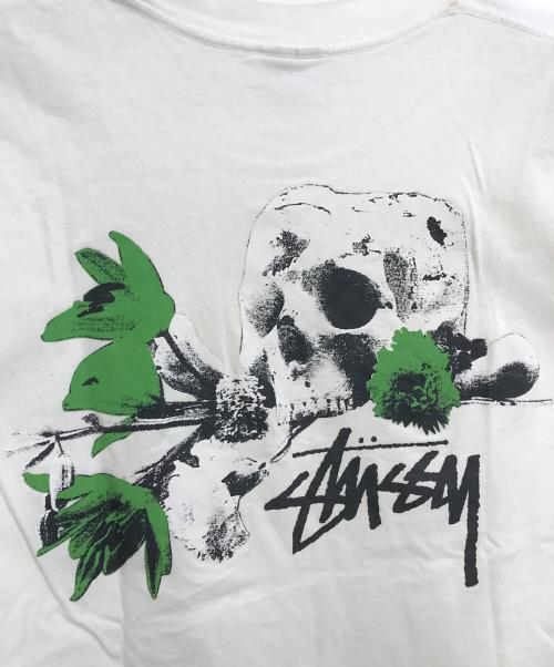 stussy（ステューシー）stussy (ステューシー) Tシャツ ホワイト サイズ:Mの古着・服飾アイテム