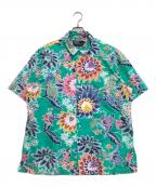 POLO RALPH LAURENポロ・ラルフローレン）の古着「アロハシャツ」｜グリーン