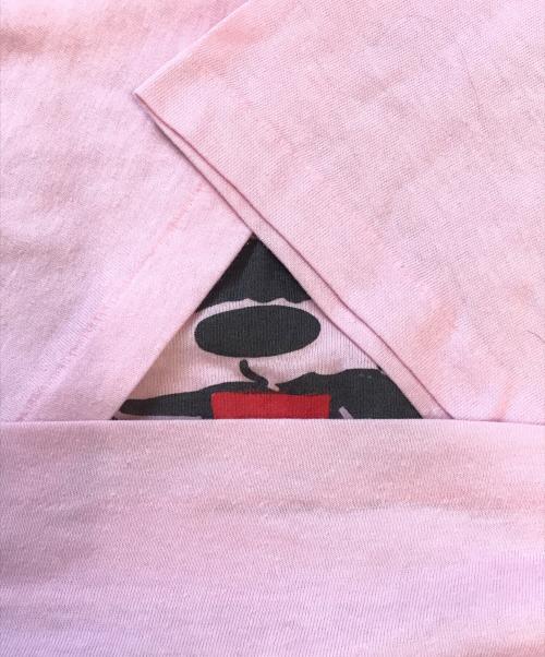 ムービーTシャツ（ムービーTシャツ）ムービーTシャツ (ムービーTシャツ) 80s ROCKERS(ロッカーズ) Tシャツ ピンク サイズ:Lの古着・服飾アイテム