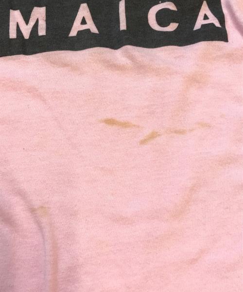 ムービーTシャツ（ムービーTシャツ）ムービーTシャツ (ムービーTシャツ) 80s ROCKERS(ロッカーズ) Tシャツ ピンク サイズ:Lの古着・服飾アイテム