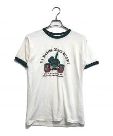 VINTAGE（ヴィンテージ）の古着「リンガーｔシャツ」｜ホワイト