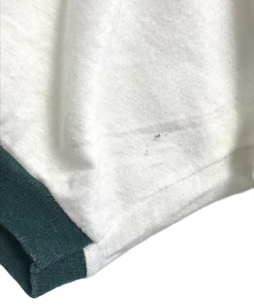 VINTAGE（ヴィンテージ）VINTAGE (ヴィンテージ) リンガーｔシャツ ホワイト サイズ:表記なしの古着・服飾アイテム