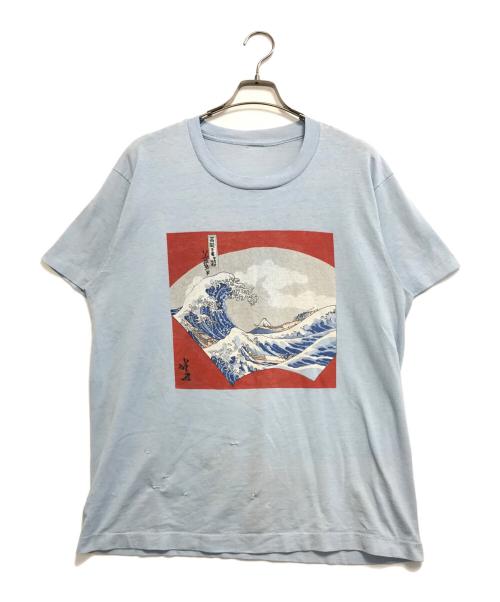 VINTAGE（ヴィンテージ）VINTAGE (ヴィンテージ) Tシャツ スカイブルー サイズ:表記なしの古着・服飾アイテム