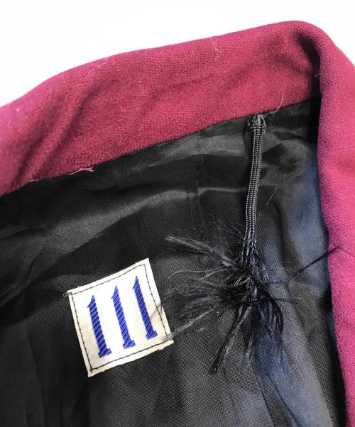 VINTAGE（ヴィンテージ）VINTAGE (ヴィンテージ) スクールジャケット レッド サイズ:36sの古着・服飾アイテム