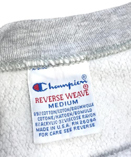 Champion（チャンピオン）Champion (チャンピオン) リバースウィーブスウェット グレー サイズ:Mの古着・服飾アイテム