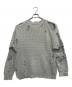 Maison MIHARA YASUHIRO (メゾン ミハラ ヤスヒロ) ダメージコットンニット グレー サイズ:F：28000円