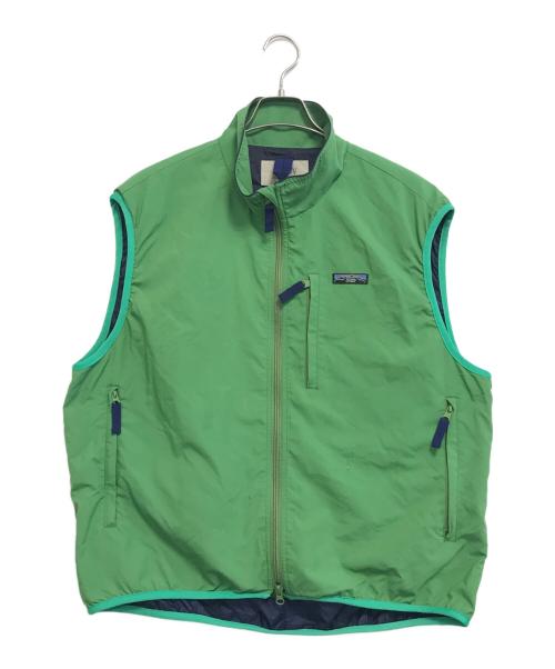 SEDAN ALL-PURPOSE（セダンオールパーパス）SEDAN ALL-PURPOSE (セダンオールパーパス) Full Zip Packable Vest グリーン サイズ:Mの古着・服飾アイテム