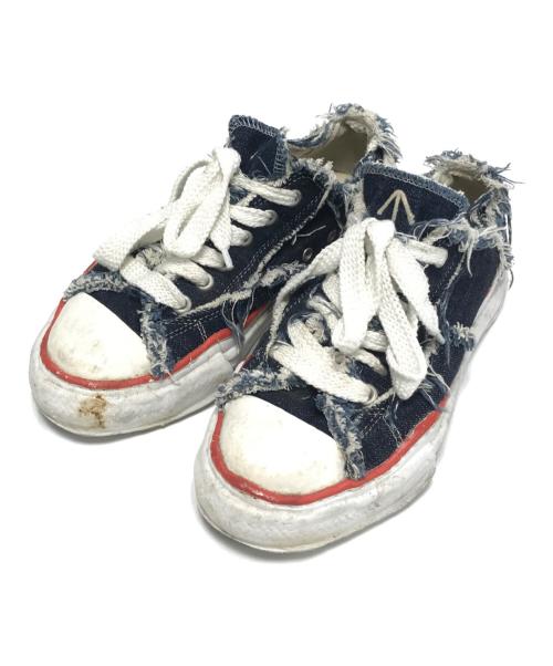 Maison MIHARA YASUHIRO（メゾン ミハラ ヤスヒロ）Maison MIHARA YASUHIRO (メゾン ミハラ ヤスヒロ) ローカットスニーカー インディゴ サイズ:42の古着・服飾アイテム