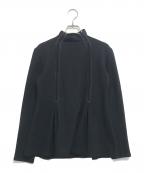 Y'sワイズ）の古着「ウールカットソー」｜ブラック