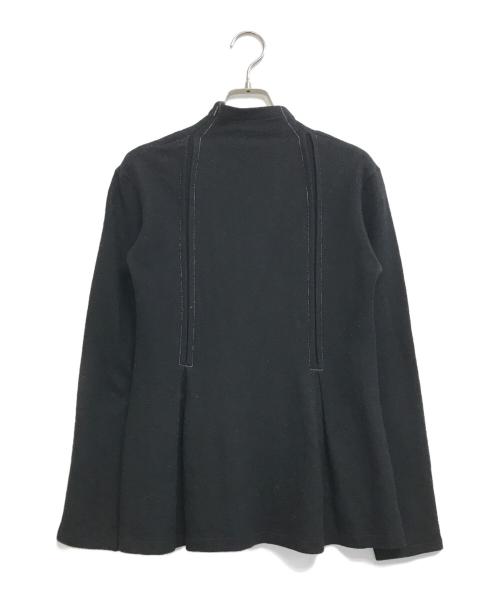 Y's（ワイズ）Y's (ワイズ) ウールカットソー ブラック サイズ:表記なしの古着・服飾アイテム