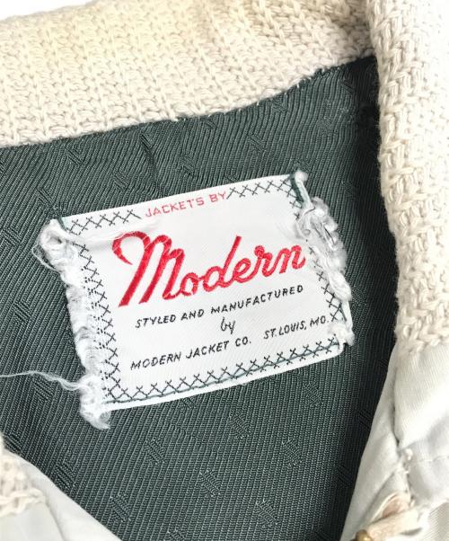 MODERN（モダン）MODERN (モダン) ジップアップジャケット ベージュ サイズ:表記なしの古着・服飾アイテム
