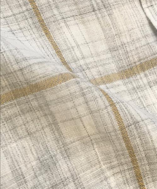 VINTAGE（ヴィンテージ）VINTAGE (ヴィンテージ) 半袖シャツ ベージュ サイズ:Mの古着・服飾アイテム