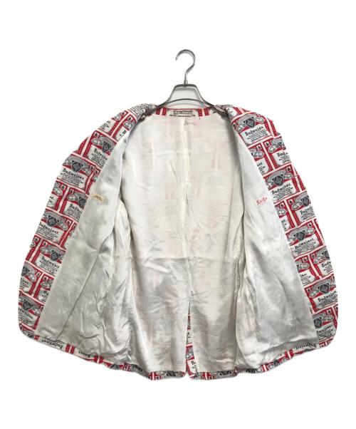 LabeL LINE（レーベルライン）LabeL LINE (レーベルライン) テーラードジャケット レッド サイズ:表記なしの古着・服飾アイテム