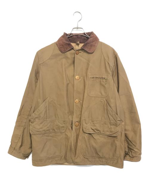 AMERICAN FIELD（アメリカン フィールド）AMERICAN FIELD (アメリカン フィールド) ハンティングジャケット ブラウン サイズ:表記なしの古着・服飾アイテム