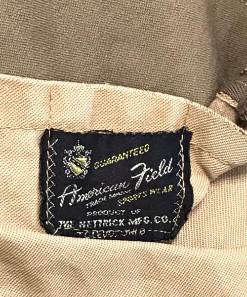 AMERICAN FIELD（アメリカン フィールド）AMERICAN FIELD (アメリカン フィールド) ハンティングジャケット ブラウン サイズ:表記なしの古着・服飾アイテム