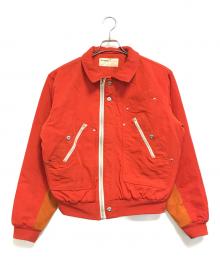 PLATEAU STUDIO（プラテウスタジオ）の古着「切替ボンバージャケット」｜オレンジ