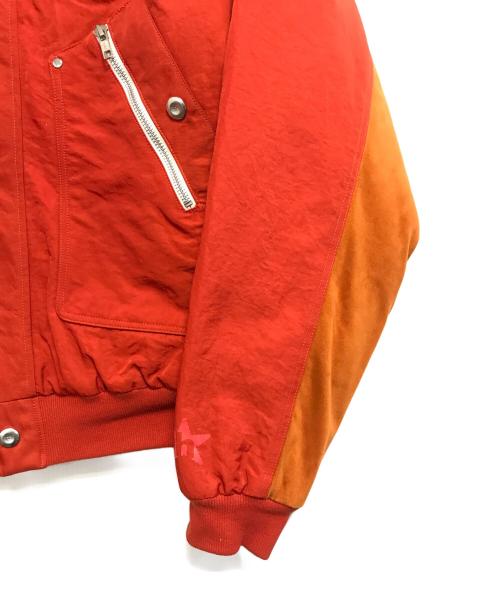 PLATEAU STUDIO（プラテウスタジオ）PLATEAU STUDIO (プラテウスタジオ) 切替ボンバージャケット オレンジ サイズ:2の古着・服飾アイテム