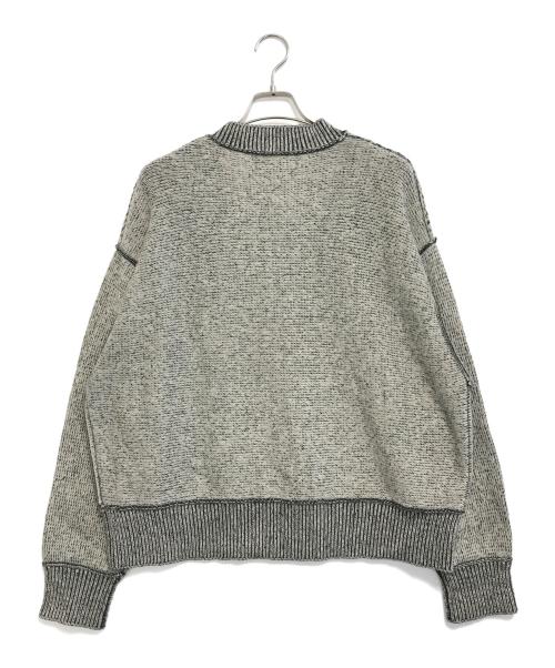 UNUSED（アンユーズド）UNUSED (アンユーズド) Wool knit pullover ベージュ サイズ:2の古着・服飾アイテム