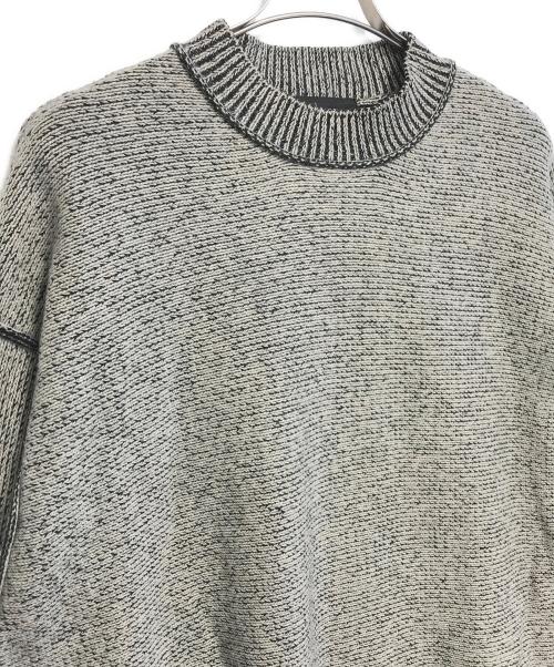 UNUSED（アンユーズド）UNUSED (アンユーズド) Wool knit pullover ベージュ サイズ:2の古着・服飾アイテム
