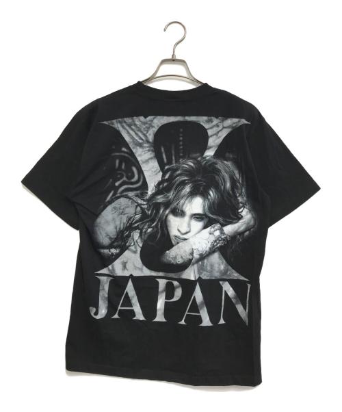 バンドTシャツ（バンドTシャツ）バンドTシャツ (バンドTシャツ) X JAPAN(エックス・ジャパン) バンドTシャツ ブラック サイズ:Mの古着・服飾アイテム