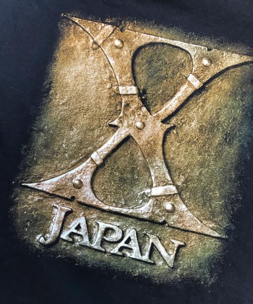 バンドロングスリーブTシャツ（バンドロングスリーブTシャツ）バンドロングスリーブTシャツ (バンドロングスリーブTシャツ) X JAPAN(エックス・ジャパン) バンドロングスリーブTシャツ ブラック サイズ:Lの古着・服飾アイテム