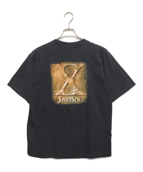 バンドTシャツ（バンドTシャツ）バンドTシャツ (バンドTシャツ) X JAPAN(エックスジャパン) バンドTシャツ ブラック サイズ:Lの古着・服飾アイテム