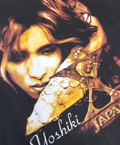 バンドTシャツ（バンドTシャツ）バンドTシャツ (バンドTシャツ) X JAPAN(エックスジャパン) バンドTシャツ ブラック サイズ:Lの古着・服飾アイテム
