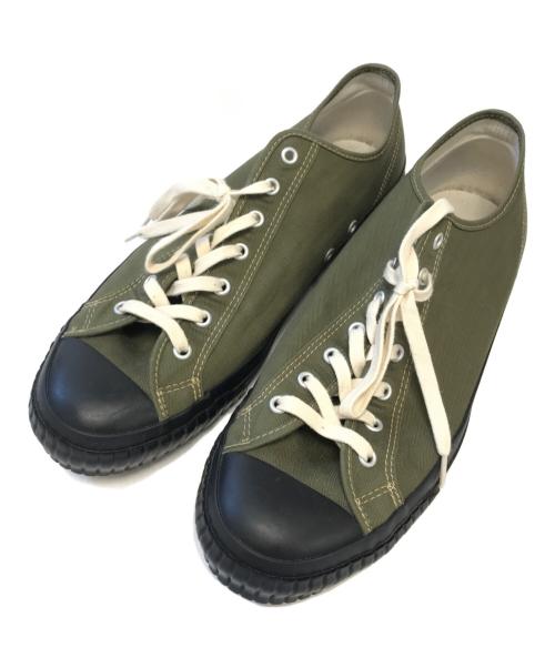 john lofgren（ジョンロフグレン）john lofgren (ジョンロフグレン) CHAMPION SNEAKER JAPANESE カーキ サイズ:10の古着・服飾アイテム