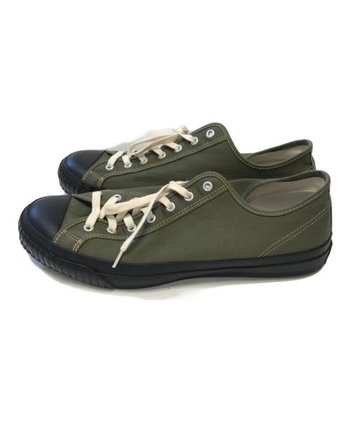 john lofgren（ジョンロフグレン）john lofgren (ジョンロフグレン) CHAMPION SNEAKER JAPANESE カーキ サイズ:10の古着・服飾アイテム