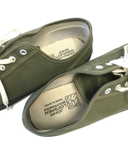 john lofgren（ジョンロフグレン）john lofgren (ジョンロフグレン) CHAMPION SNEAKER JAPANESE カーキ サイズ:10の古着・服飾アイテム