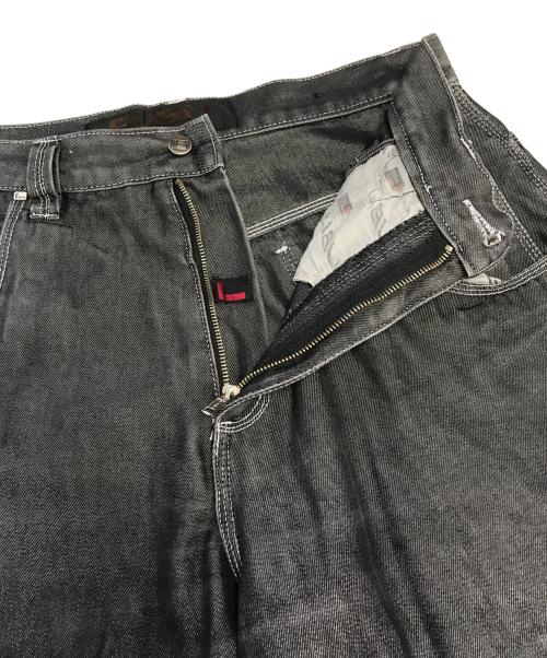 FUBU（フブ）FUBU (フブ) ペインターバギーデニムパンツ グレー サイズ:W36 L34の古着・服飾アイテム
