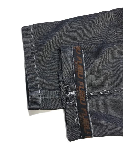 FUBU（フブ）FUBU (フブ) ペインターバギーデニムパンツ グレー サイズ:W36 L34の古着・服飾アイテム
